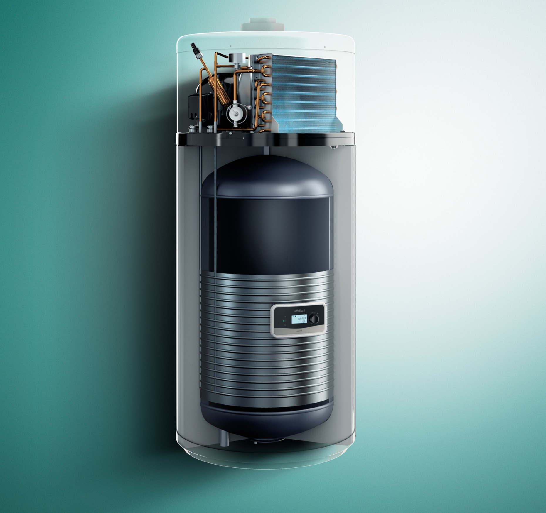 Confort, rendimiento y agua caliente siempre disponible Con una capacidad de 100 litros, este equipo está diseñado para ofrecer un suministro constante de agua caliente en el hogar, alcanzando temperaturas de hasta 55ºC en modo bomba de calor y hasta 70ºC con resistencia eléctrica. Esto garantiza disponibilidad incluso en momentos de alta demanda, aportando una experiencia de uso cómoda, eficiente y fiable.